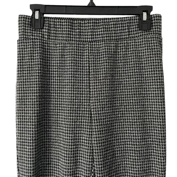 Loft Houndstooth High Rise Ankle Slim Fit Pullover Legging Size M Tall - Picture 3 of 7